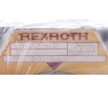 REXROTH 423 251 H.24 423251H24 2 FRM 10-30/16 L  FRM10-30/16L 2-way flow ! NEW !
