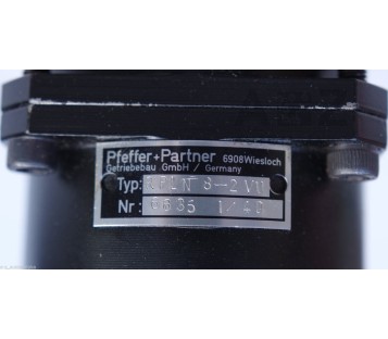 PFEFFER + PARTNER RPLN8-2VU RPLN82VU GEARHEAD