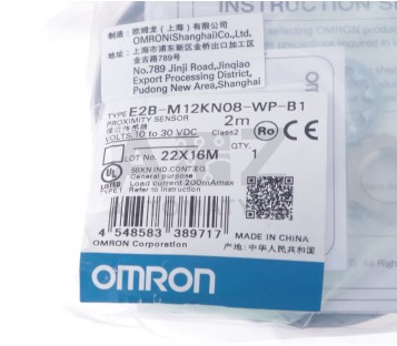 OMRON PROXIMITY SENSOR  E2B-M12KN08-WP-B1 E2BM12KN08WPB1  ! NEW ! 