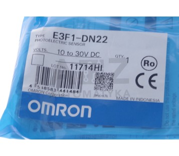 OMRON PHOTOELECTRIC SENSOR E3F1-DN22   E3F1DN22   ! NEW ! 