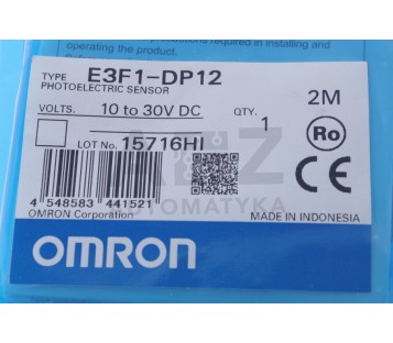 OMRON PHOTOELECTRIC SENSOR E3F1-DP12 E3F1DP12  ! NEW ! 