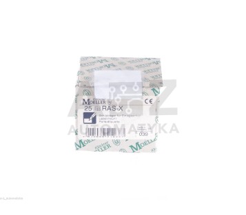 MOELLER RAS-X RASX LABEL MOUNT ! 25PCS ! NEW !