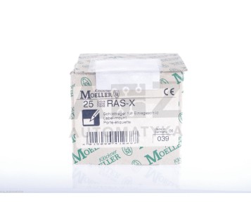 MOELLER RAS-X RASX LABEL MOUNT ! 25PCS ! NEW !