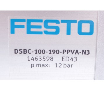 FESTO DSBC-100-190-PPVA-N3  DSBC100190PPVAN3  1463598 ! NEW !