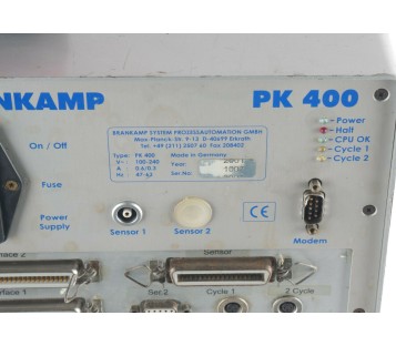 BRANKAMP PK 400 PK400 PROCESS CONTROL Monitoring