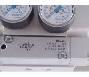 FESTO CRVZS-2 160236 + DPA-40-10-CRVZS2 552928 + DPA-40 DPA40  675512 Pr ! NEW !