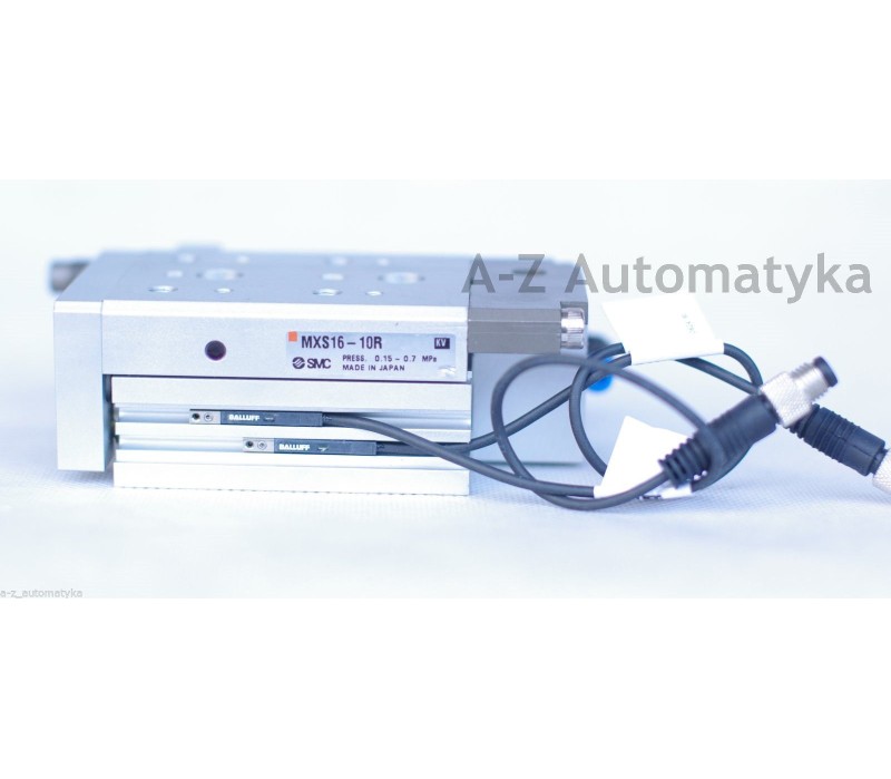 SMC MXS16-10R ( MXS1610R ) SLIDE TABLE + 2pcs BALLUFF BMF303K-PS-C-2A-SA2 !NEW!