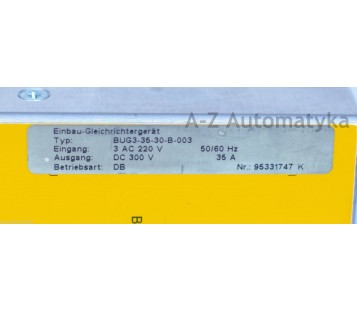 BAUMULLER: BUG3-35-30-B-003 ( BUG33530B003 )