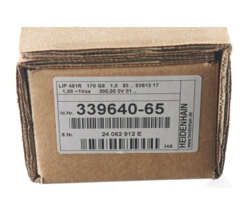 HEIDENHAIN 339640-65 LIP 481R 170 G8 1,0 85..93S15 17 33964065
