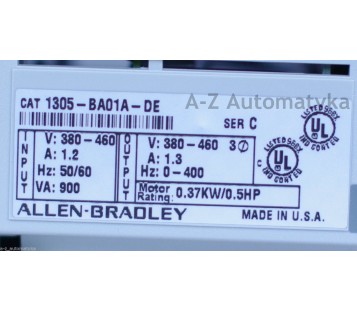 ALLEN-BRADLEY BULLET IN 1305 AC DRIVE 1305-BA01A-DE  ! NEW IN BOX !