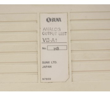 SUNX VB-A1 VBA1 VBA1-2 ANALOG OUTPUT UNIT