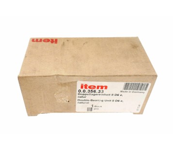 ITEM 0.0.356.33 0035633 DUBLE BEARING UNIT 8 D6 ! NEW !