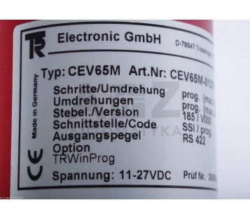 TR ELECTRONIC CEV65M  CEV65M-01375 CEV65M01375 