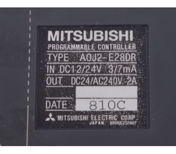 MITSUBISHI PROGRAMMABLE CONTROLLER AOJ2-E28DR AOJ2E28DR A0J2-E28DR A0J2E28DR 