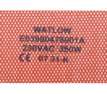 WATLOW E03980478001A 230VAC 350W 47,5x40cm  18,9x15,75" Silicone Rubber  ! NEW !