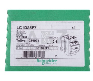 SCHNEIDER LC1D25F7 034971   ! NEW !