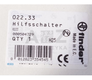 FINDER 022.33 02233  ! NEW !