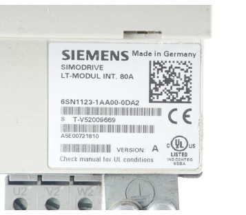 SIEMNES 6SN1123-1AA00-0DA2 6SN11231AA000DA2  