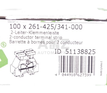 WAGO 261-425/341-000 261425341000 ! 10PCS ! NEW !