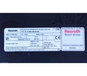 REXROTH: BOSCH SF-A4.0091.060-04.050  ( SFA4009106004050 )  1070921693 ! NEW !