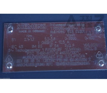SIEMENS: 1FS5062-0AF01-0  ( 1FS50620AF010 )  ! NEW !