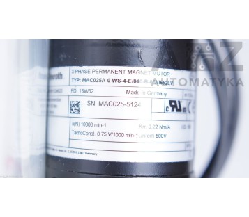 REXROTH: MAC025A-0-WS-4-E/040-B-0/WI652LV  R911224620  ! NEW IN BOX !