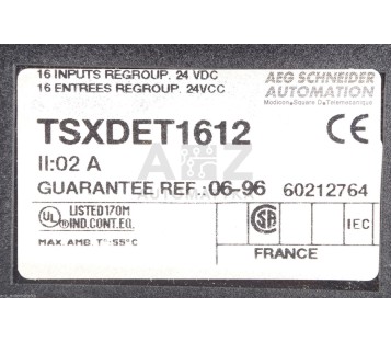 TELEMECANIQUE AEG SCHNEIDER TSXDET1612