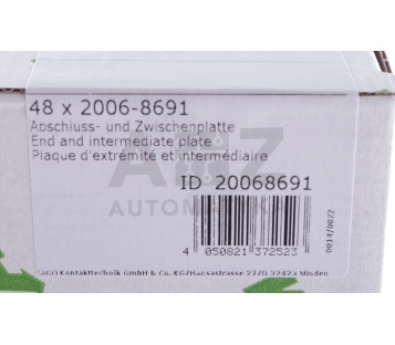 WAGO 2006-8691 20068691  ! NEW !