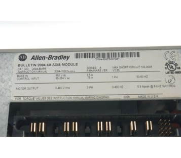 ALLEN BRADLEY 2094-BMP5 2094BMP5 BULLETIN 2094 4A AXIS MODULE 