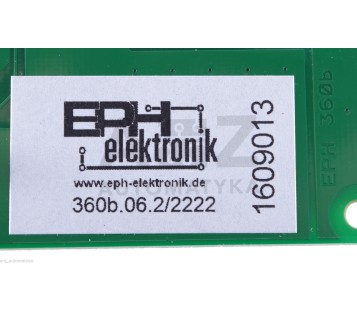 DC-Drehzahlsteller EPH ELEKTRONIK 1609013 360B.06.2/2222   360B0622222  ! NEW ! 