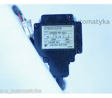 YASKAWA AC SERVO MOTOR USAQEM-A6-SU31