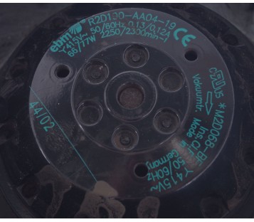 EBM PAPST EBMPAPST  R2D190-AA04-19 R2D190AA0419 M2D068-BF M2D068BF  FAN