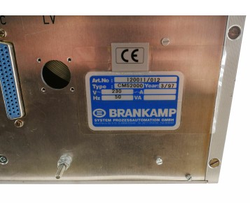 BRANKAMP CMS2000 120011/012 empty housing