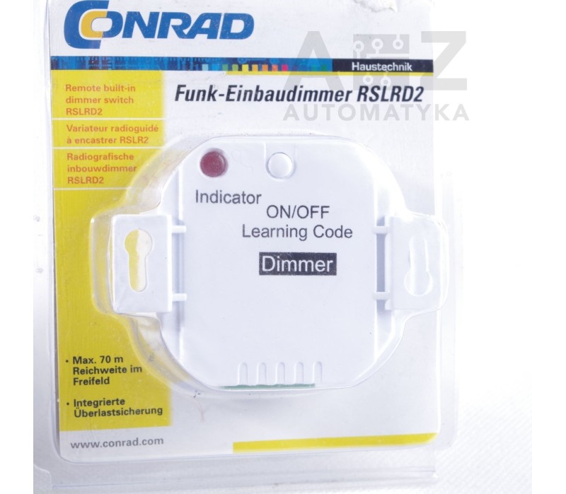 CONRAD FUNK-EINBAUDIMMER  DIMMER RSLRD2 RSL Wireless dimmer ! NEW !