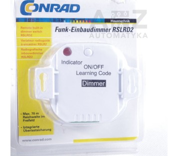 CONRAD FUNK-EINBAUDIMMER  DIMMER RSLRD2 RSL Wireless dimmer ! NEW !