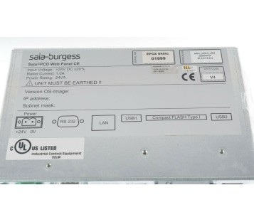 SAIA EPCX 640TC 01999 PCD WEB PANEL CE ! NEW ! 