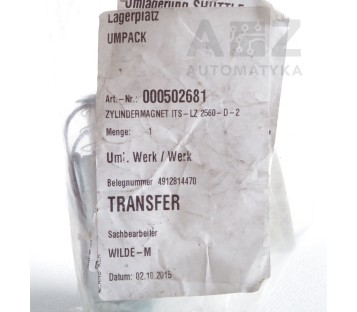 ZYLINDERMAGNET ITS-LZ 2560-D-2 ITS-LZ-2560-D-2 ITSLZ2560D2  502681 Solenoi NEW !