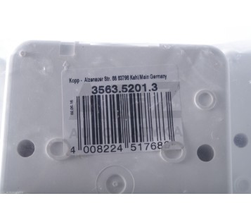 AP-GEHAUSE F.UP-SERIE 3563.5201.3 ! 3PCS !  NEW !