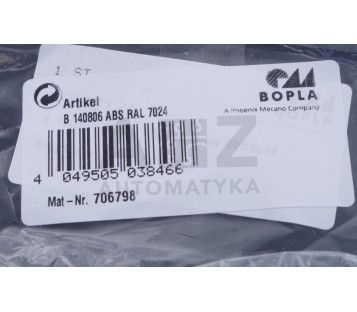 BOPLA 706798  B 140806 ABS RAL 7024 ! NEW !