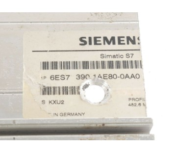 SIEMENS 6ES7 390-1AE80-0AA0 RAIL 6ES73901AE800AA0 43 cm 43cm