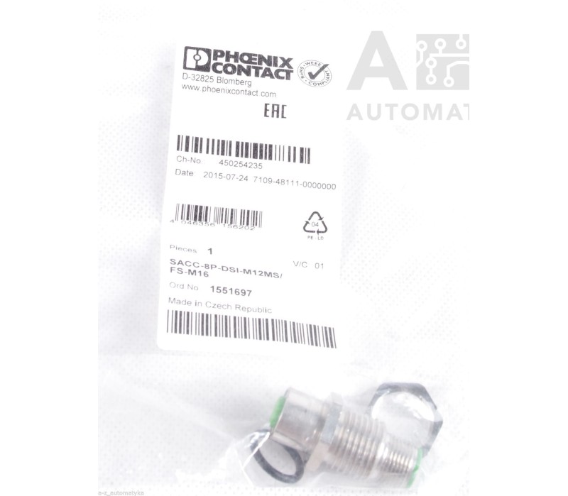 PHOENIX CONTACT SACC-8P-DSI-M12MS/FS-M16  SACC-8P-DSI-M12MS/ FS-M16 !NEW !