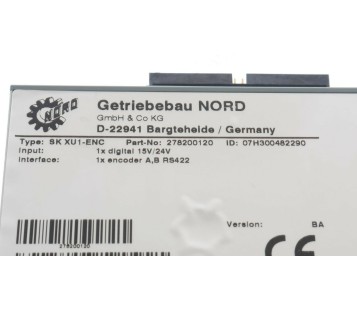 NORD SK XU1-ENC SKXU1ENC  278200120  