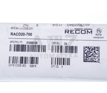 RECOM RACD20-700 RACD20700  700mA 6 ~ 29 V Constant Current Led Driver !  NEW !