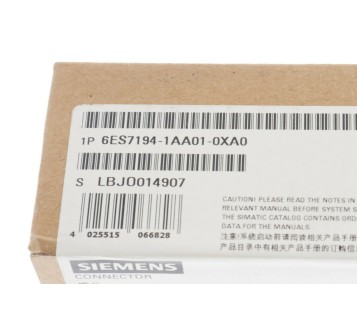 SIEMENS 6ES7194-1AA01-0XA0 6ES71941AA010XA0  ! new ! 
