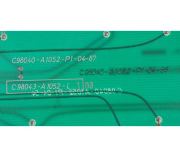 SIEMENS C98040-A1052-P1-04-87 + C98040-A1052-P1-04-86 C98043-A1052-L103 