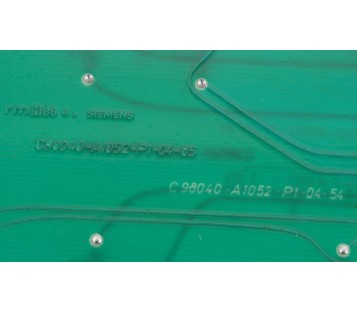 SIEMENS C98040-A1052-P1-04-87 + C98040-A1052-P1-04-86 C98043-A1052-L103 