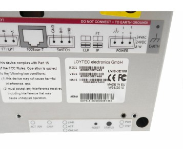 LOYTEC LVIS-3E100 LVIS3E100 CEA-709 Touch Panel with 5.7" display  ! NEW !