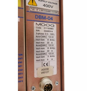 MOOG DBM-04 DBM04 CY1309B3 VICKERS WITH 3 AXES MODULE