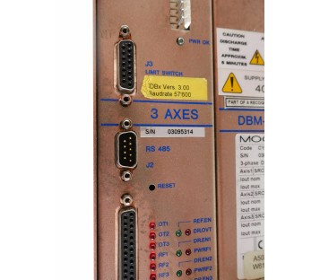 MOOG DBM-04 DBM04 CY1309B3 VICKERS WITH 3 AXES MODULE
