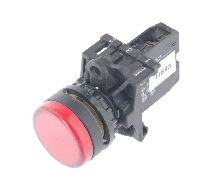 MOELLER E FF0 EF0 RED LAMP ! 6PCS ! 